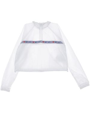 Vans Short Windbreaker Anorak - White