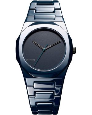 D1 Milano Montre Unisexe D1-Cebu03 37 Mm - Bleu