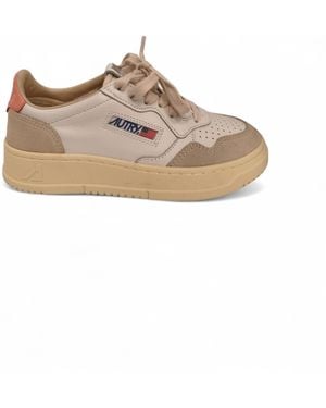Autry Damen Weibe Und Turnschuhe - Weiß