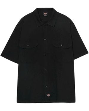 Dickies Shirt Shirt 247 Gd Work Shirt Ss - Black