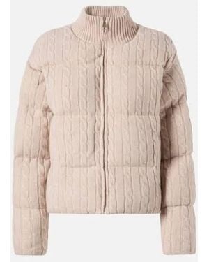 MC2 Saint Barth Mc2 Heilige Barth Zip Jacket - Naturel
