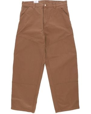 Carhartt Herren-Jeans Mit Weitem Einsatz, Schwarz Gespult - Braun