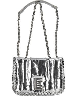 ERMANNO FIRENZE Bolsas. Plata - Blanco