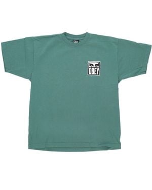 Obey Eyes Icon 2 Herren T-Shirt - Grün