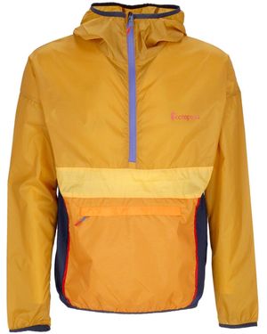 COTOPAXI Teca Half-Zip Windbreaker Pull-On Windbreaker - Yellow