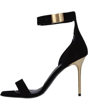 Balmain Sandalen Zwart
