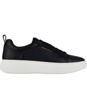 Alexander Smith Sxbcstm-7012-Blk Herren Leder Schwarz