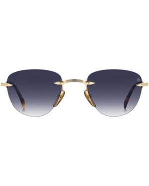 David Beckham Sunglasses Db1224S-0Nr08 Adult - Blue