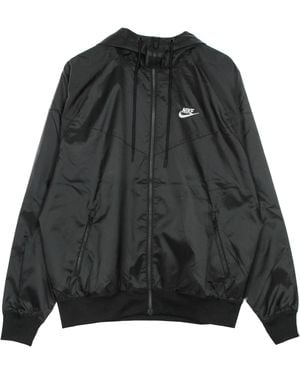 All black nike windbreaker mens online