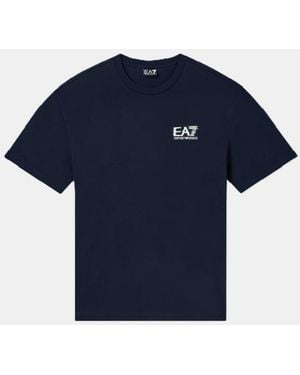 EA7 Camiseta Hombre Azul Marino