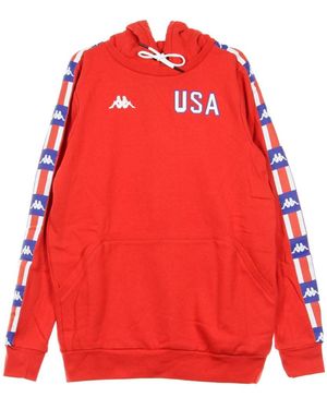 Kappa Authentic La Bartus Hoodie - Red