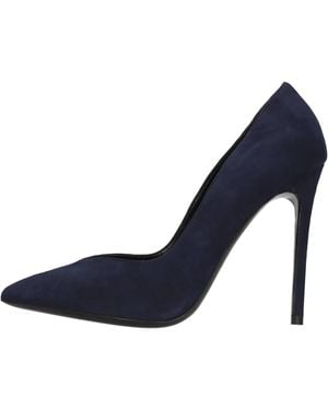 Grey Mer With Heel - Blue