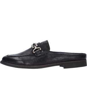 JP/DAVID Schwarze Sandalen