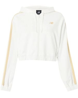 New Balance Chaqueta De Mujeres Wj62B759 - Blanco