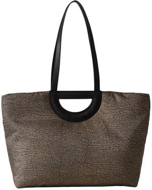 Borbonese Frauen Tasche - Braun