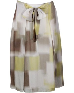 AX-ARMANI Skirt Xw00002277 Long - Natural