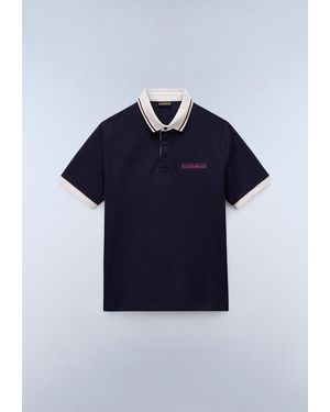 Napapijri Polo Zeri Homme Bleu Marine