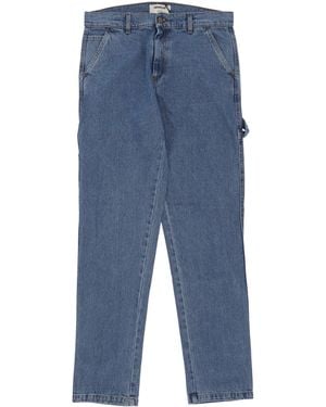 Caterpillar Pantalones Vaqueros Para Hombre Denim Carpenter Pant Con Lavado Medio - Azul