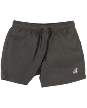 K-Way Traje De Bano Masculino K31357W Wmr Le Vrai Olivier - Negro