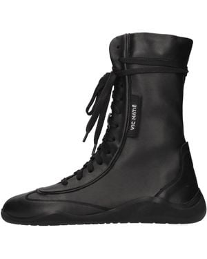 Vic Matié Boots - Black