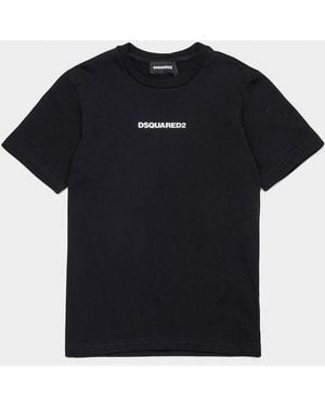 DSquared² Camiseta Bebe Negro - Azul
