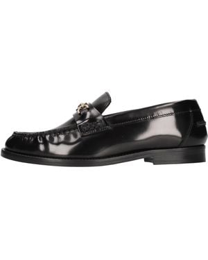 Versace Flat Shoes - Black