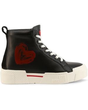 Love Moschino High Sneaker - Black