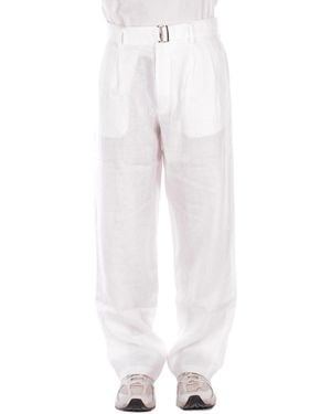 Alpha Studio Pants - White