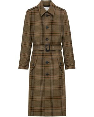 Saint Laurent Coat De Mujeres – 830690Y9I70-2849 - Neutro
