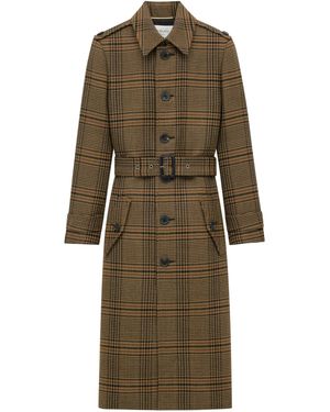Saint Laurent Coat De Mujeres – 830690Y9I70-2849 - Neutro