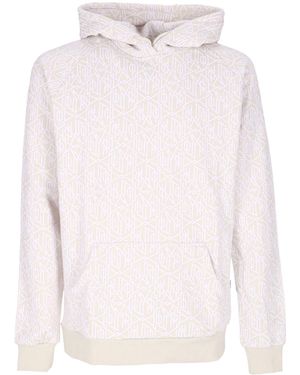 DOLLY NOIRE Sudadera Ligera Con Capucha Para Hombre Monogram Dlynr Hoodie - Blanco
