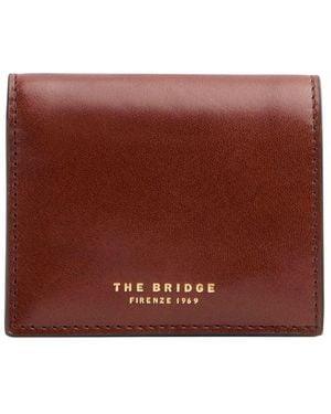 The Bridge Wallets Leather - Red