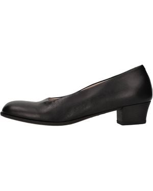Pantanetti With Heel - Black