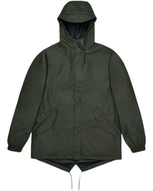 Rains Jacket Fishtail Jacket - Green
