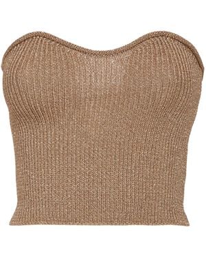 SIMONA CORSELLINI Top - Brown