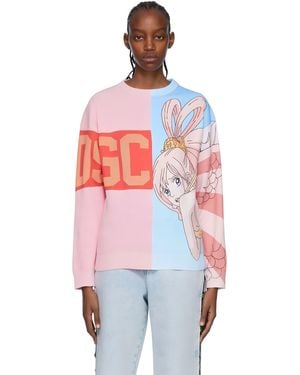 Gcds Sweater One Piece - Red