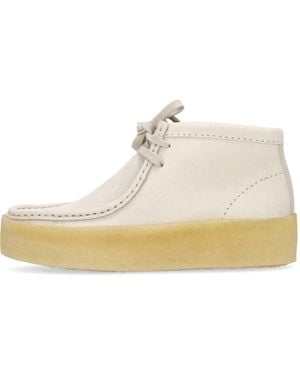 Clarks Scarpa Lifestyle Donna W Wallabee Cup Bt - White