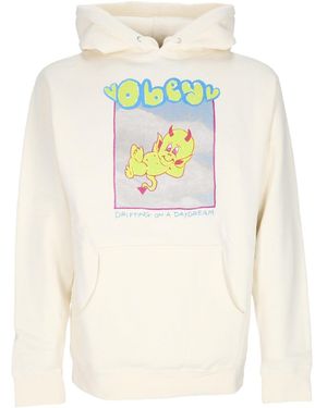 Obey Drifting On A Daydream Hoodie Basic Hooded Fleece - White