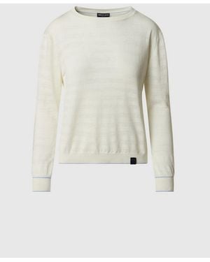 North Sails Frauen Gestreift Mesh Weib - Natur