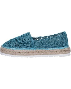 Fabi Flat Shoes - Blue