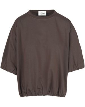8pm T-Shirt - Brown