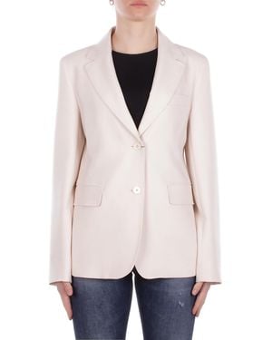 Max Mara Jacket 2615041061600 033 Wkd Grape Plaster - Natural