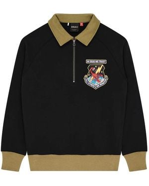 Deus Ex Machina Alle Anderen Halben Zip - Schwarz