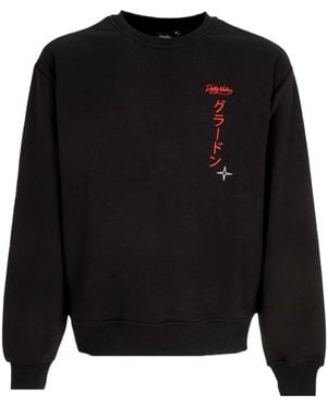 DOLLY NOIRE Crewneck Groudon Crewneck - Black