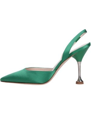 Lella Baldi Schoenen Met Groene Hak
