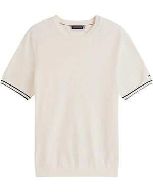 Tommy Hilfiger Mannen Trui Mw0Mw39778 - Wit