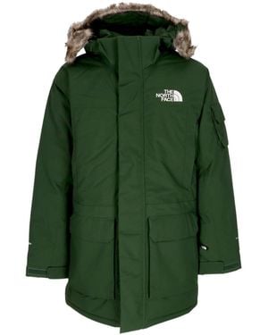 The North Face Mcmurdo Jas Lange Herenjas - Groen