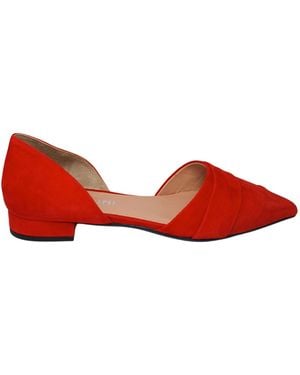 Pollini Sa11032G1Eta0509 Suede De Mujer - Rojo