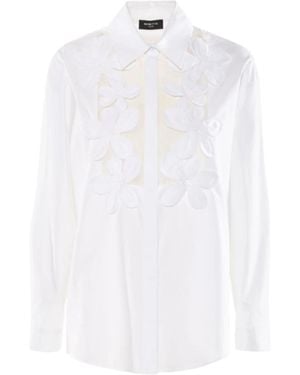 Nenette Shirt Frau Glucklich - Weiß