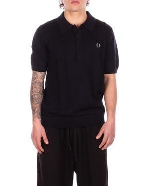 Fred Perry Jerseys De La Marine - Noir